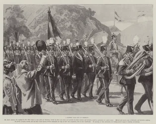 Ein Bergarbeiterfest in Deutschland